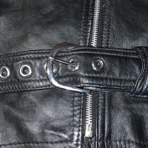 Rare Leather Biker Jacket…Vintage Leather soft like Butter! - Picture 3 of 16